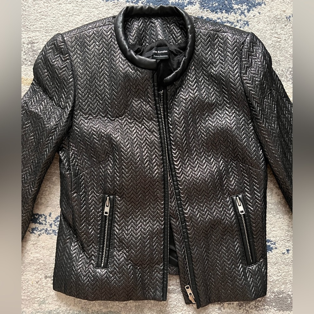 The Kooples Tweed Pattern Jacket - Picture 6 of 13